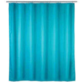 Wenko Anti-Mould Shower Curtain 180 x 200cm - Light Blue